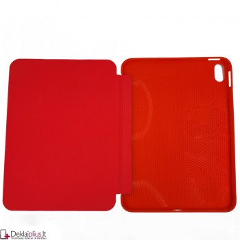 Smart soft dirbtinės odos dėklas - raudonas (Apple Ipad 10.9 2022)